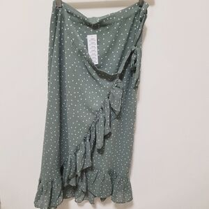 Nwt UO Wrap Midi Skirt
